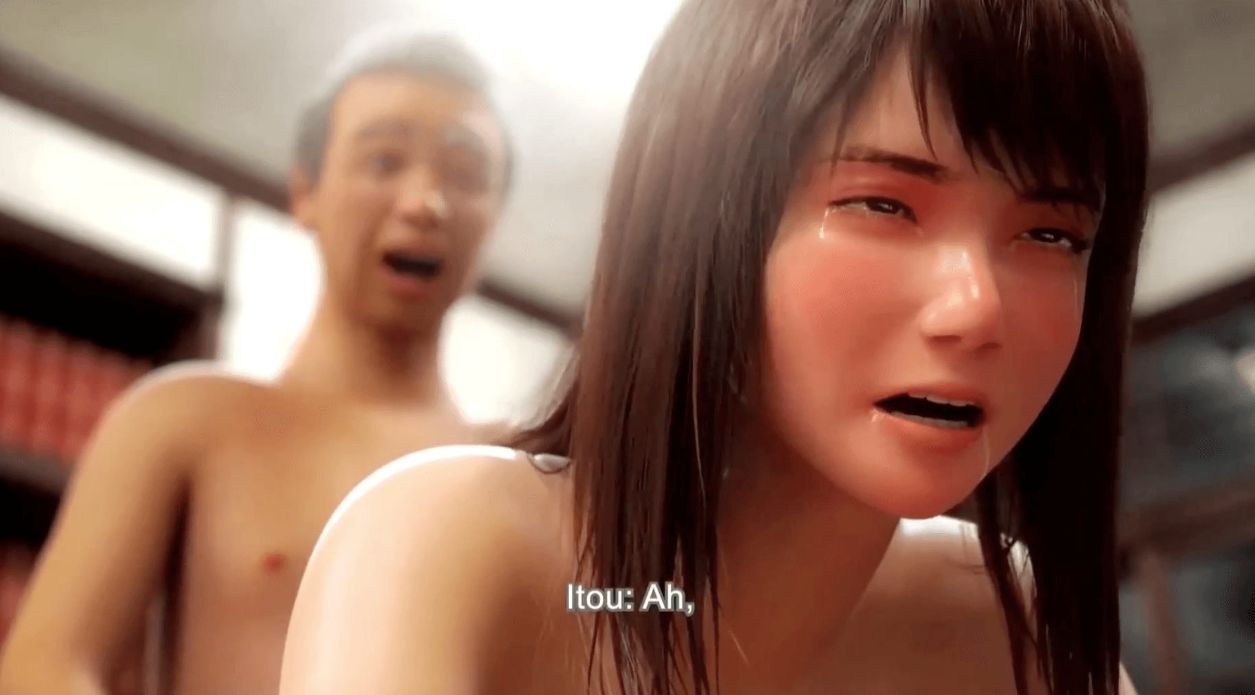 【3D】被老色批侵犯的巨乳少女